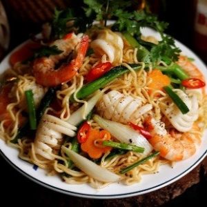 Mì Gạo - Bún Gạo Xào Chay