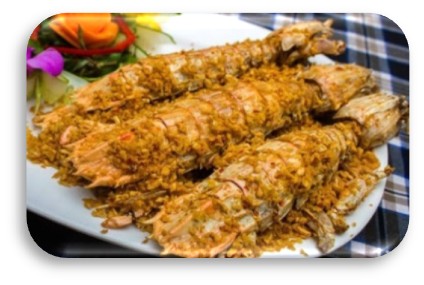Tôm Tích Cháy Tỏi