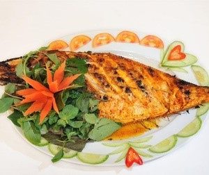 Cá Bò Da Nướng Mọi