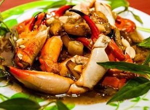 Càng Cua Hấp Nướng