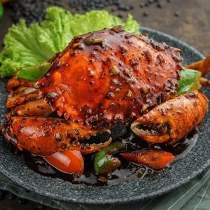 Cua Thịt Xào Me