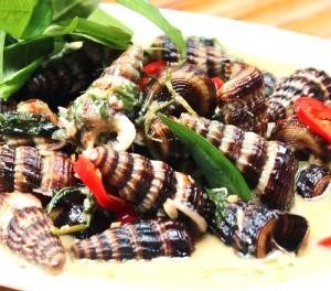 Ốc Len Xào Dừa