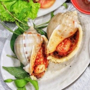 Ốc Tỏi Nướng Muối Ớt